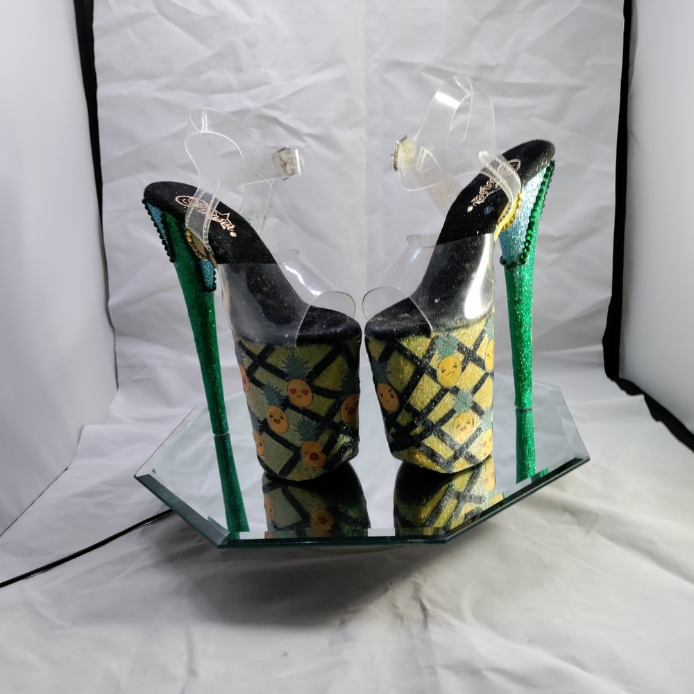 Pleaser flamingo platform heels